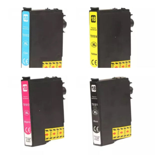 Kompatible Tintenpatrone ersetzt T1811 18XL Cyan, magenta, gelb, schwarz