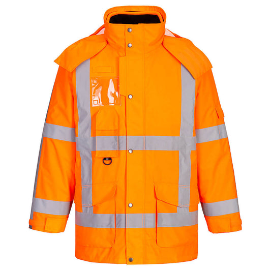 Portwest R461 Arbeitsjacke – Orange – robust & funktional