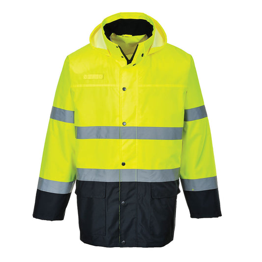 Portwest S166 Arbeitsjacke – Gelb/Marine – robust & funktional
