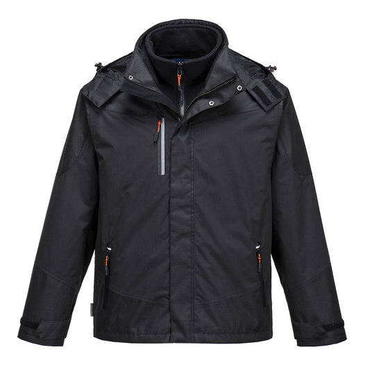 Portwest S553 Arbeitsjacke – Schwarz – robust & funktional