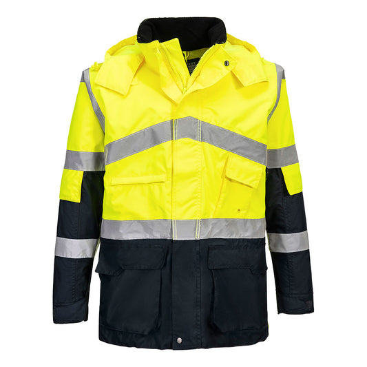 Portwest S760 – Arbeitsjacke – Gelb/Marine – robust & funktional