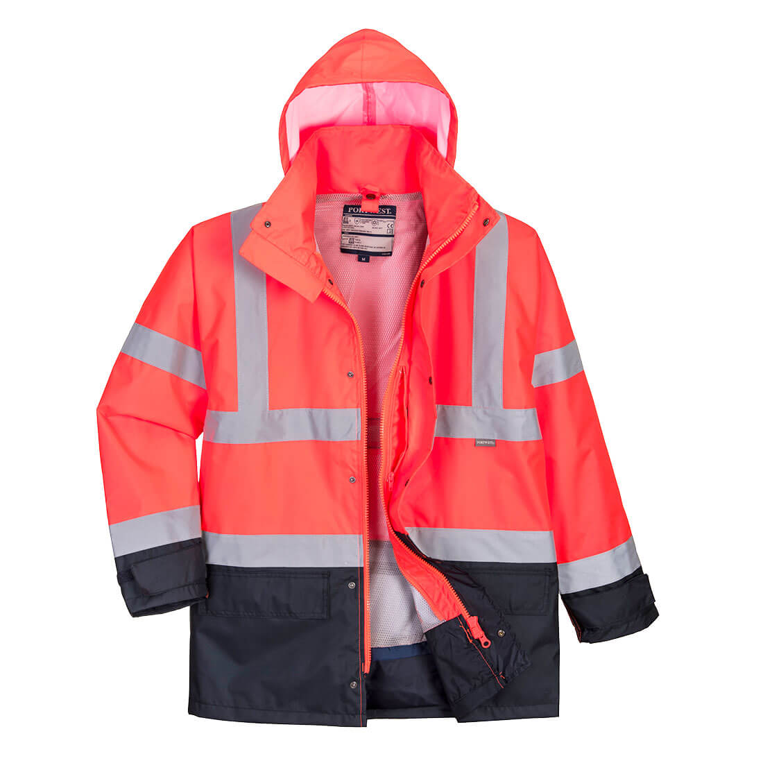 Portwest S768 – Arbeitsjacke – Rot/Marine – robust & funktional