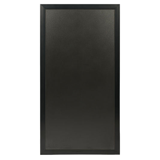 Securit® Multiboard Kreidetafel mit Holzrahmen, Schwarz, 115x60cm, Outdoor