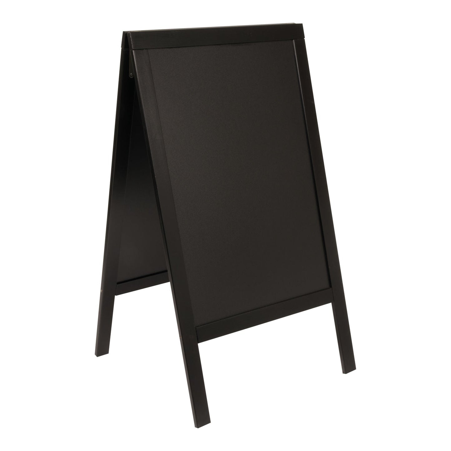 Securit® Holz Kundenstopper 125x69cm, Schwarz, Outdoor