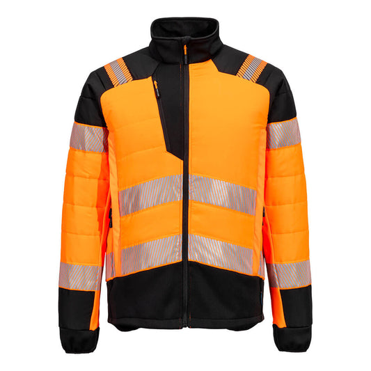 Portwest T170 Jacke – Orange/Schwarz – funktionale Berufsjacke