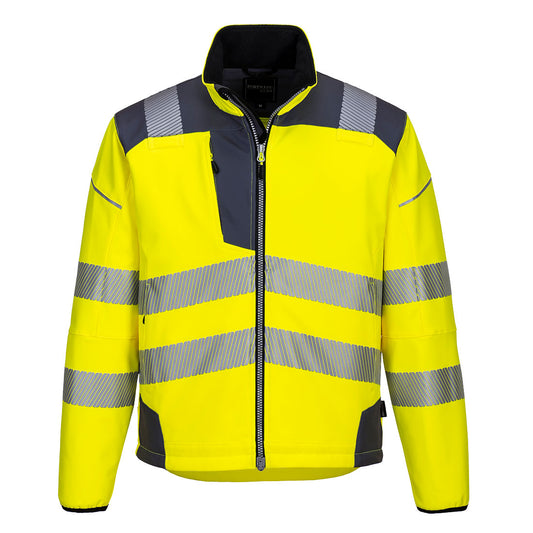 Portwest T402 Jacke – Gelb/Grau – funktionale Berufsjacke