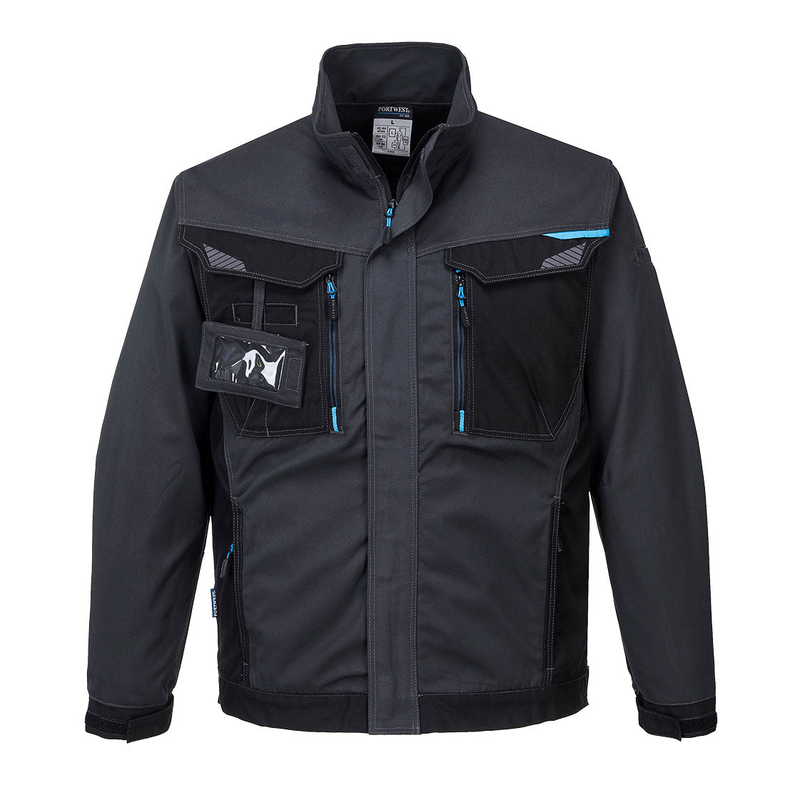 Portwest T703 Jacke – Metallgrau – funktionale Berufsjacke