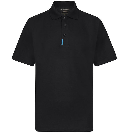 Portwest T720 Poloshirt – Schwarz – bequem & funktional