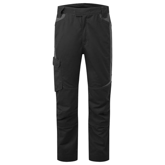Portwest T747 Hose – Schwarz – strapazierfähige Arbeitshose