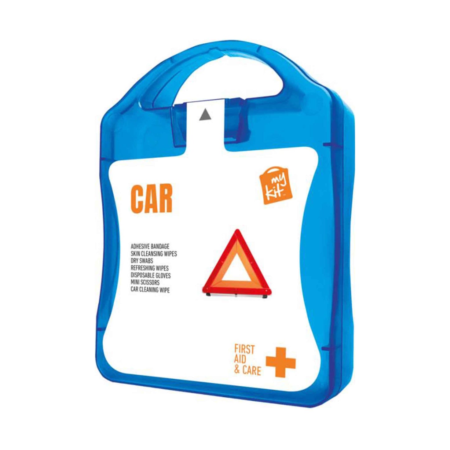 MyKit Auto: Der ideale Erste-Hilfe-Set als Werbeartikel blau