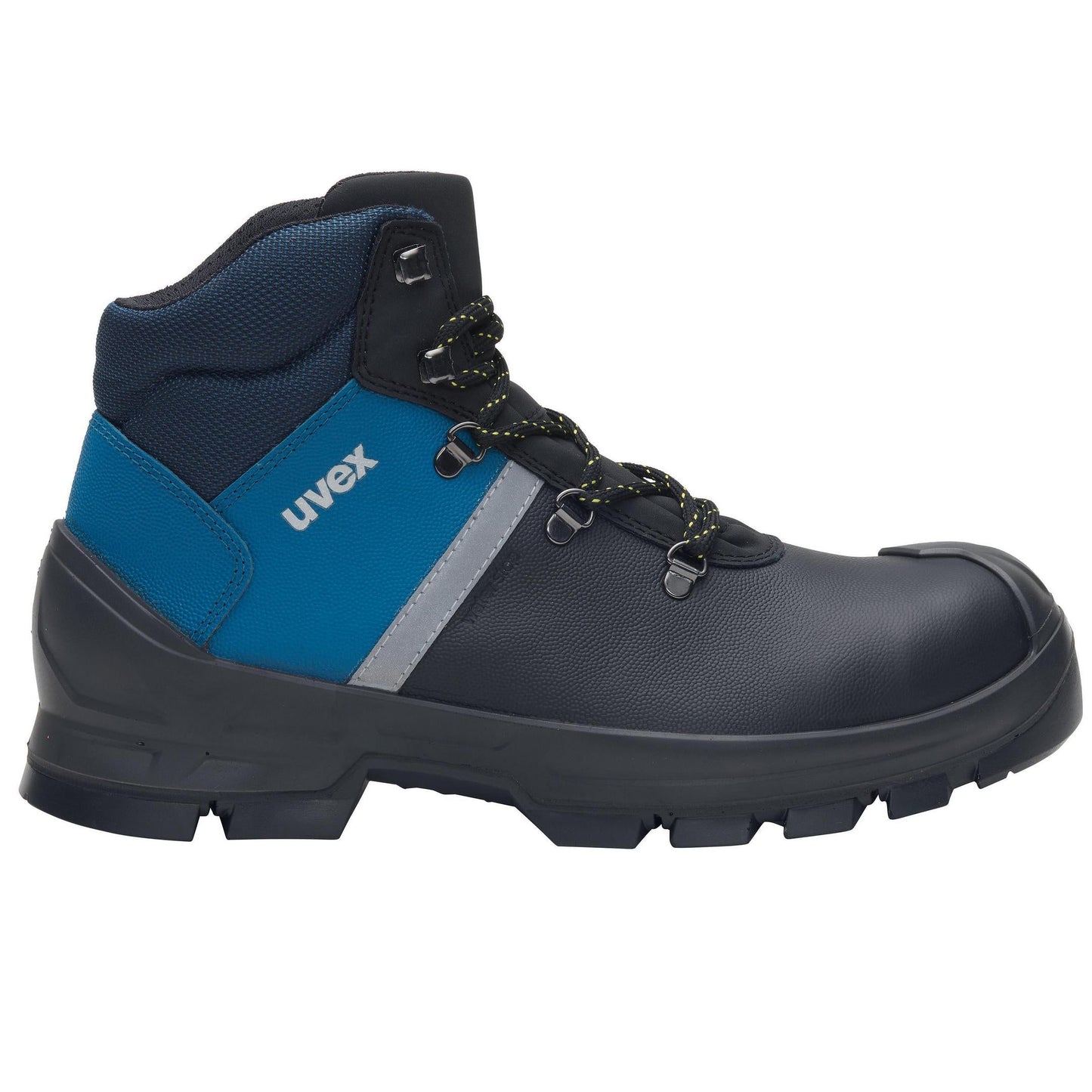 Uvex Stiefel 65132 schwarz/blau S3 Weite 11 Ansicht rechte seite