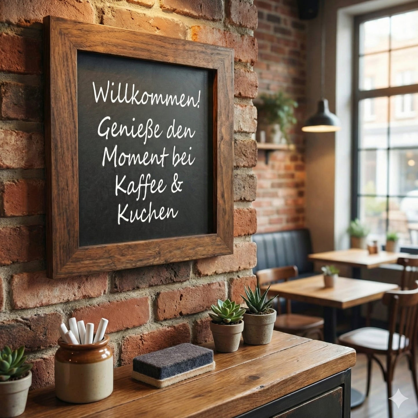 "InspiraBoard" Wandkreidetafel 40x40cm, Indoor