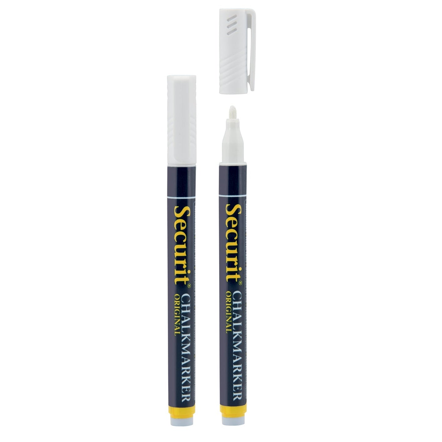 Securit® Kreidemarker, 1-2mm, 2er-Set, Weiss