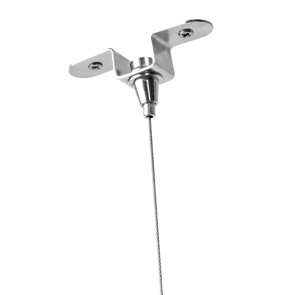 Hängender Alu Klapprahmen beidseitig, DIN A2, 32mm, Silber