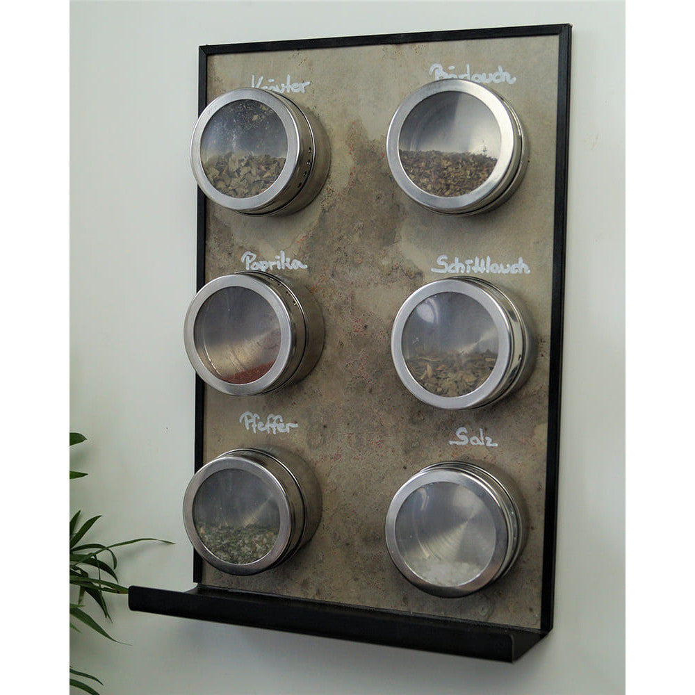 Schiefertafel Magnetisch mit Ablage "Skin Mountain", 20x30cm