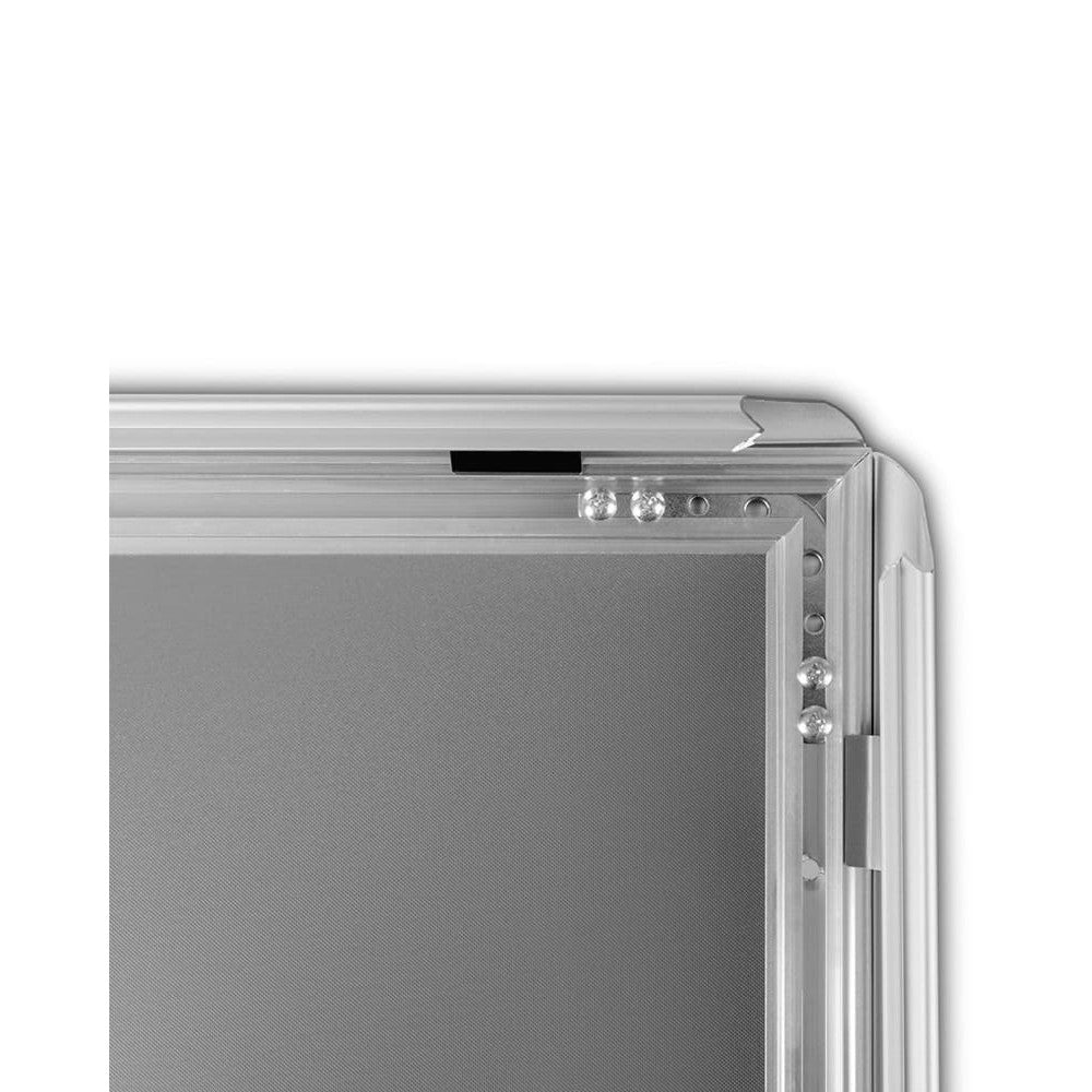 Alu Klapprahmen, DIN A2, 32mm, Silber