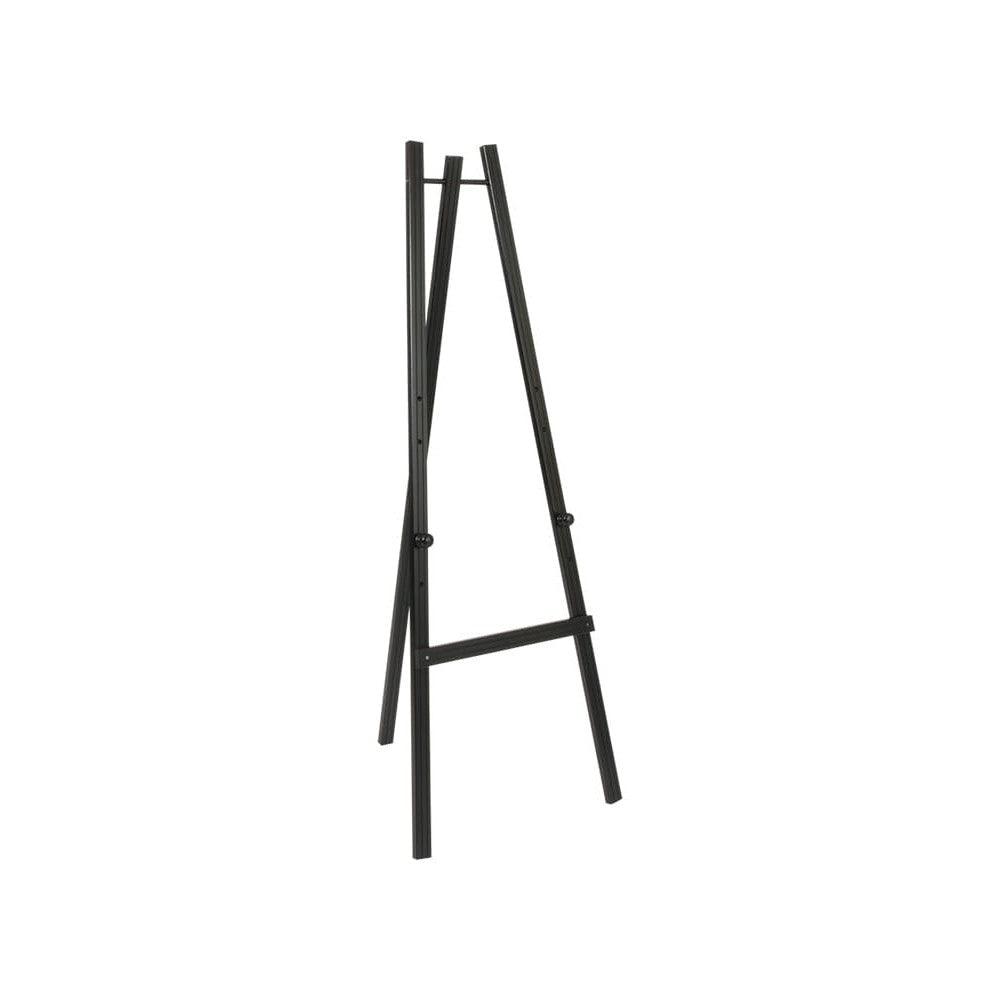 Securit® Kiefernholz Staffelei, 165cm, Schwarz, Outdoor