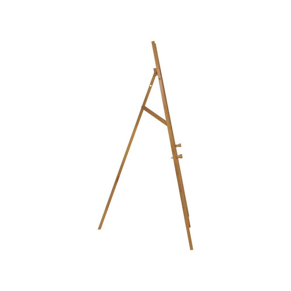 Securit® Kiefernholz Staffelei, 165cm, Teak, Outdoor