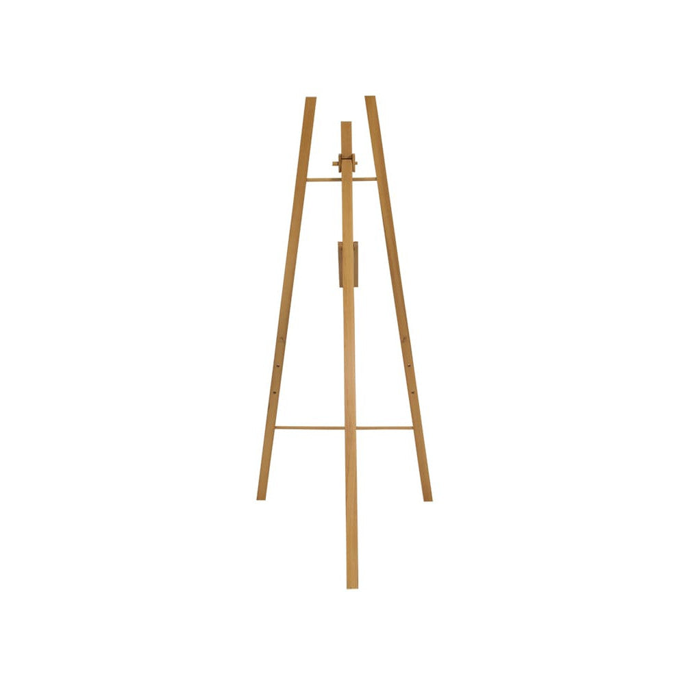 Securit® Kiefernholz Staffelei, 165cm, Teak, Outdoor