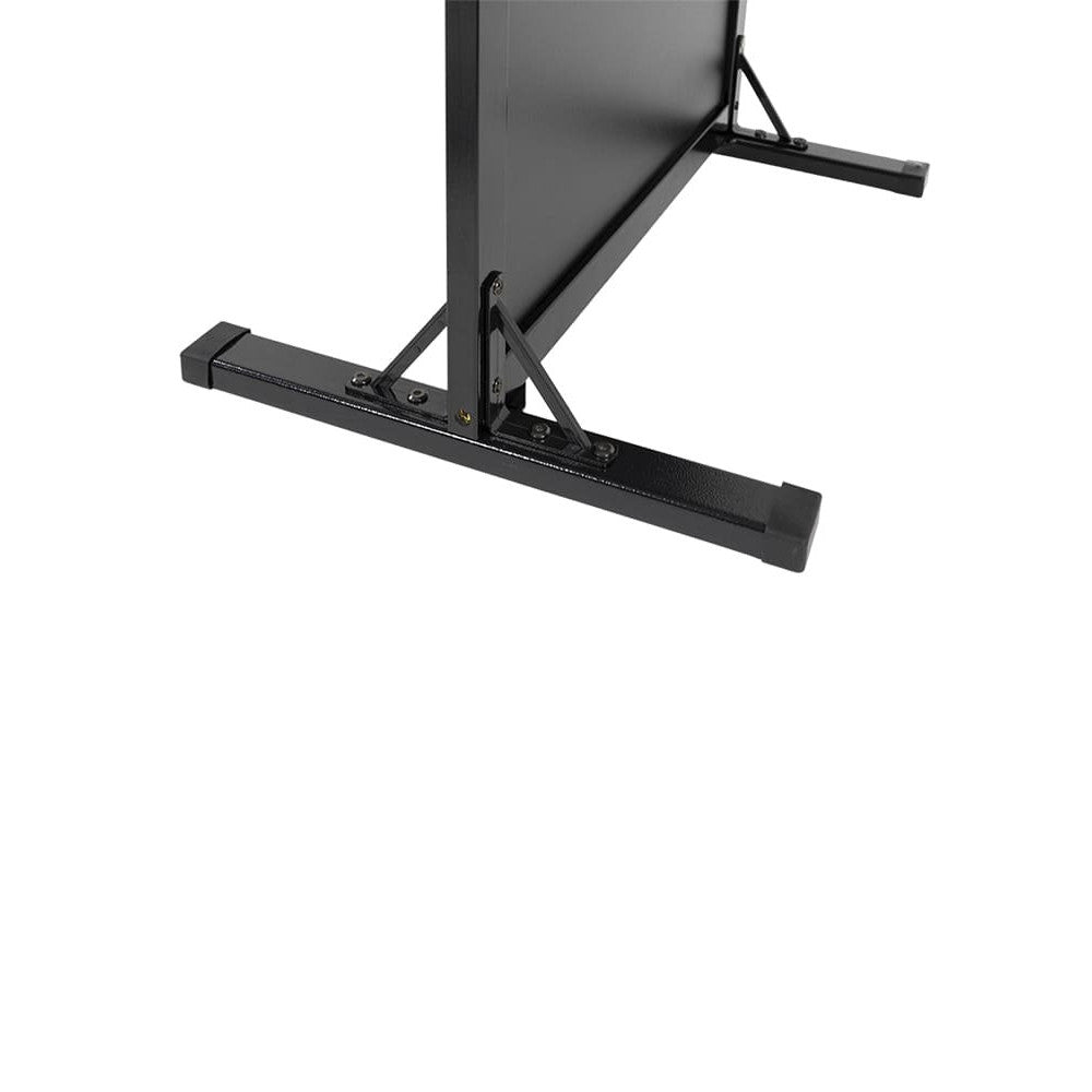 Securit® Holz Kundenstopper T-Fuss, 75x56cm, Schwarz, Outdoor