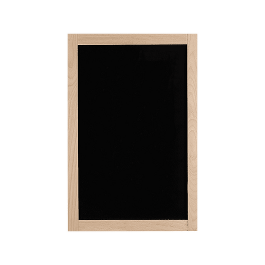 XXL Kreidetafel mit Holzrahmen, Buche, 88x128cm, Indoor