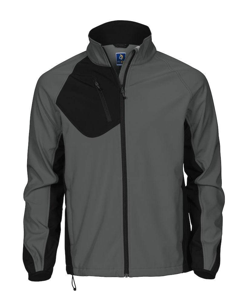 Projob Herren Softshell Jacke mit Brusttasche rechts - WERBE-WELT.SHOP