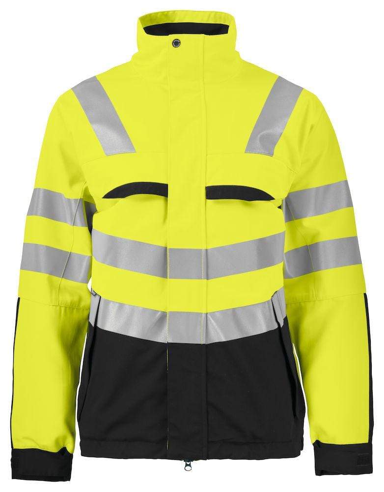 Projob Herren Warnschutz-Jacke mit ISO 20471 KLASSE 3/2 Zertifizierung - WERBE-WELT.SHOP