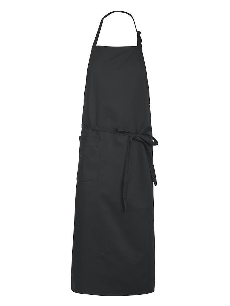 LATZSCHÜRZE 7808-Kochschürze mit verstellbarem Nackenband und Tasche auf der rechten Seite - WERBE-WELT.SHOP