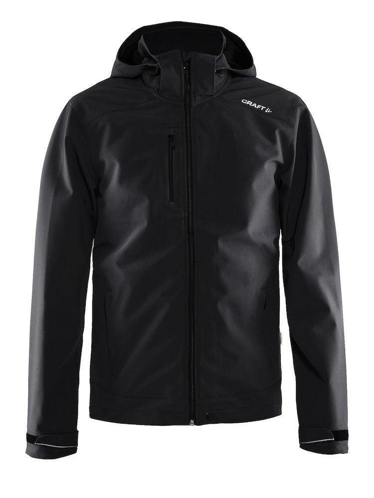 Komfortable 3-lagige Softshelljacke für Herren - Craft - WERBE-WELT.SHOP