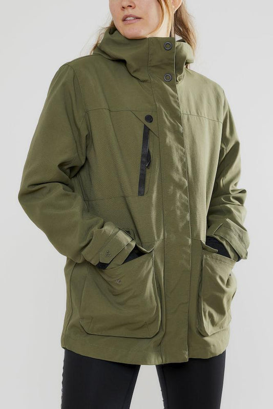 Wattierte 3 IN 1 Shell Jacke - Warme Damen Winterjacke - WERBE-WELT.SHOP