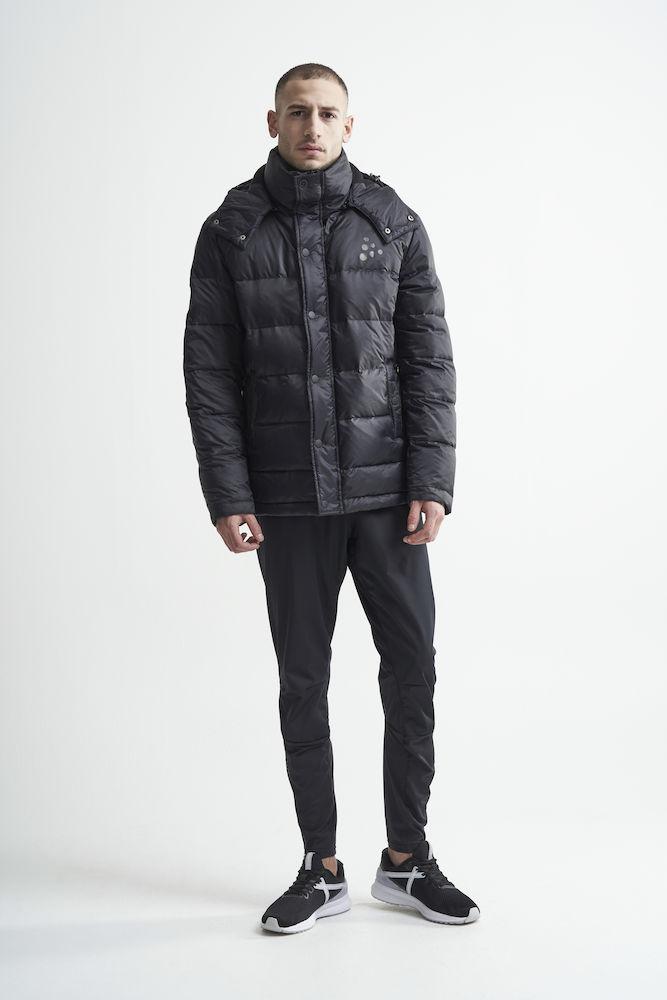 Warme Daunenjacke mit Kapuze - Herren - Craft - WERBE-WELT.SHOP