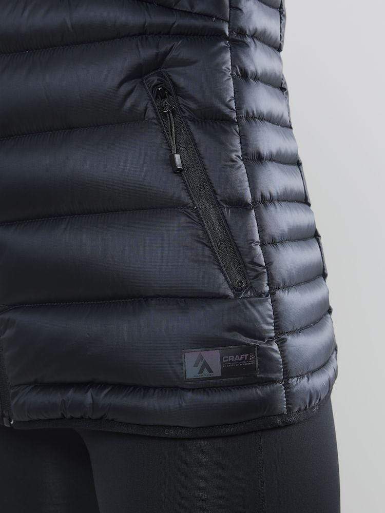 Warme Daunen Weste / Gilet für Damen - Warm gefüttert - WERBE-WELT.SHOP