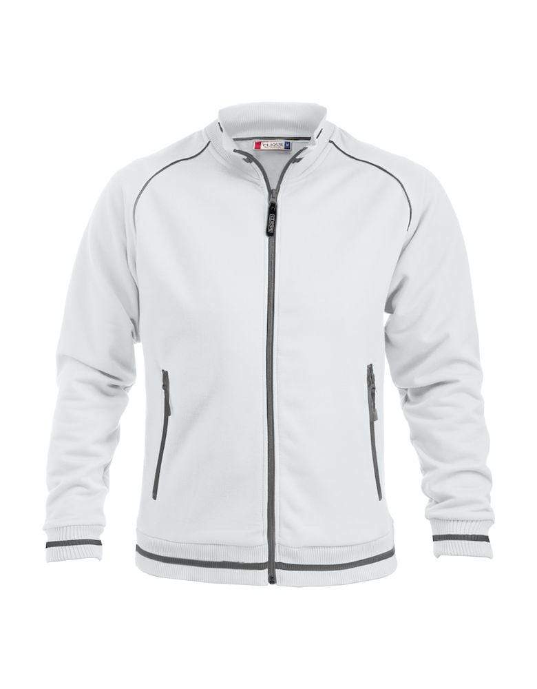 Clique Sportliche Unisex Sweatjacke mit Stehkragen 'Craig' - WERBE-WELT.SHOP