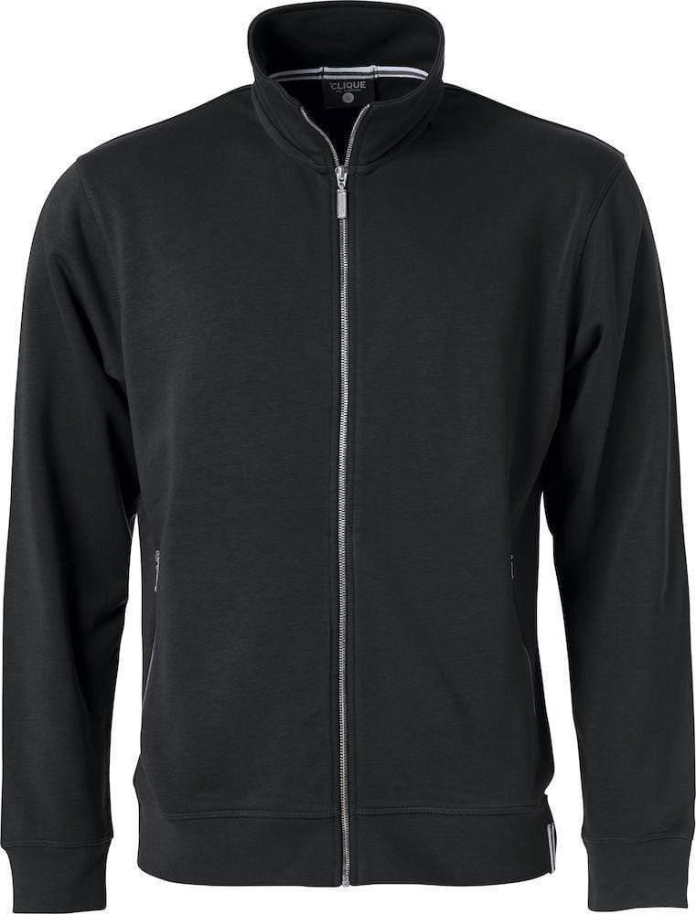 Clique Herren French Terry Sweatjacke mit Stehkragen 'Classic FT Jacket' - WERBE-WELT.SHOP