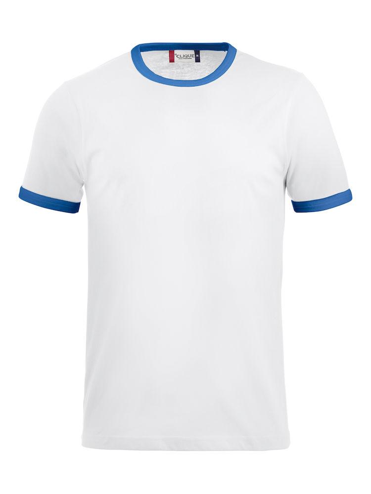 Clique Herren T-Shirt mit Details in Kontrastfarbe 'Nome' - WERBE-WELT.SHOP