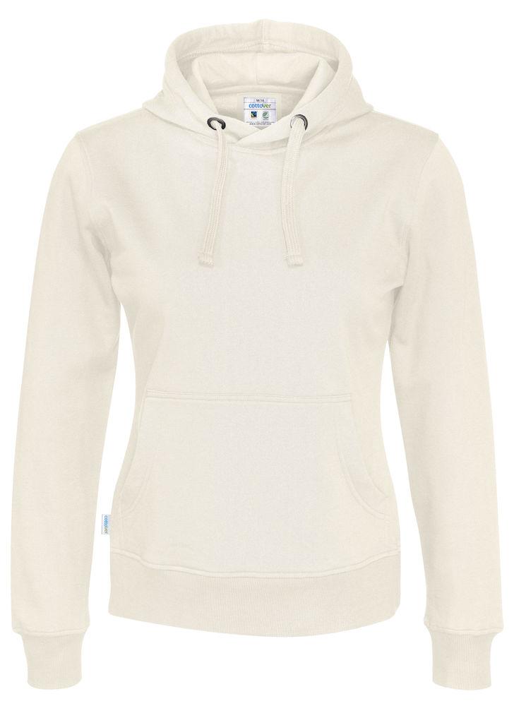 Cottover Damen Hoody Pullover mit Kapuze 'Hood Lady' - WERBE-WELT.SHOP