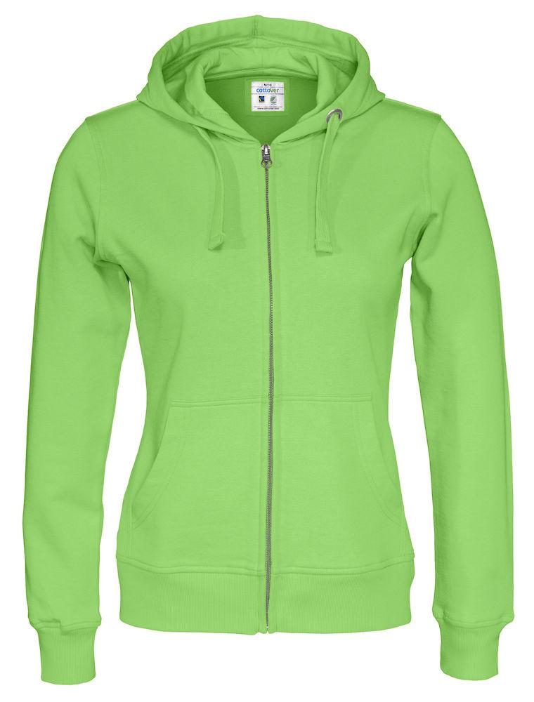 Cottover Damen Hoodie mit Reissverschluss - WERBE-WELT.SHOP