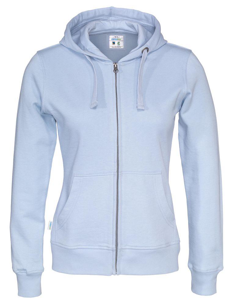 Cottover Damen Hoodie mit Reissverschluss - WERBE-WELT.SHOP