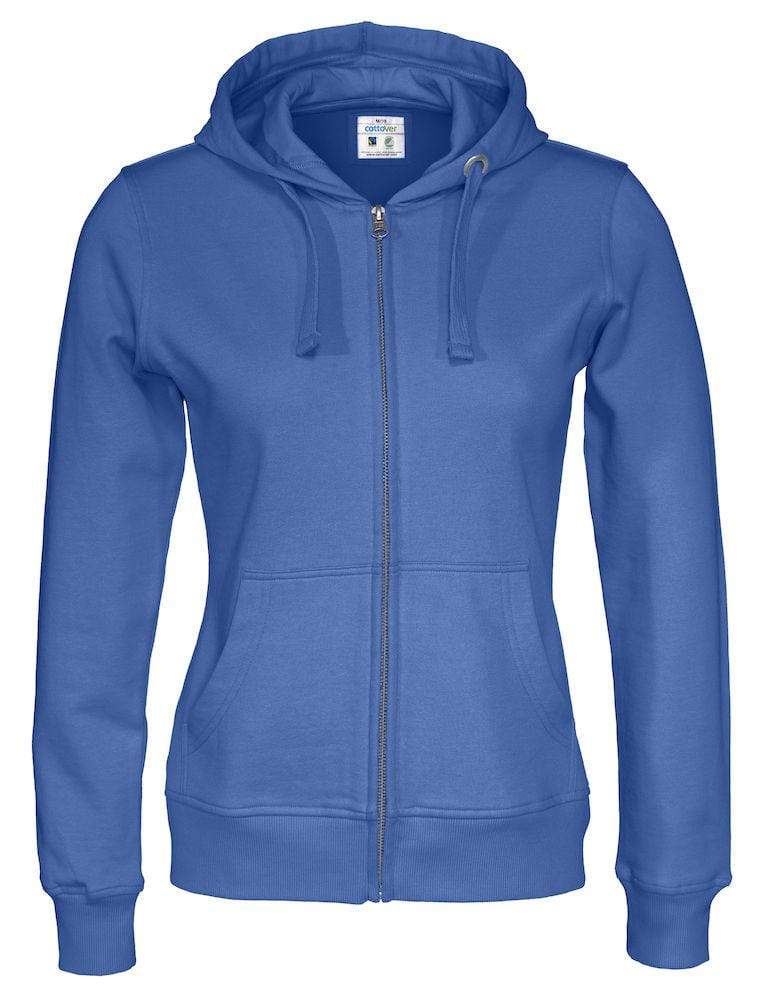 Cottover Damen Hoodie mit Reissverschluss - WERBE-WELT.SHOP