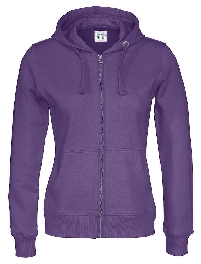 Cottover Damen Hoodie mit Reissverschluss - WERBE-WELT.SHOP