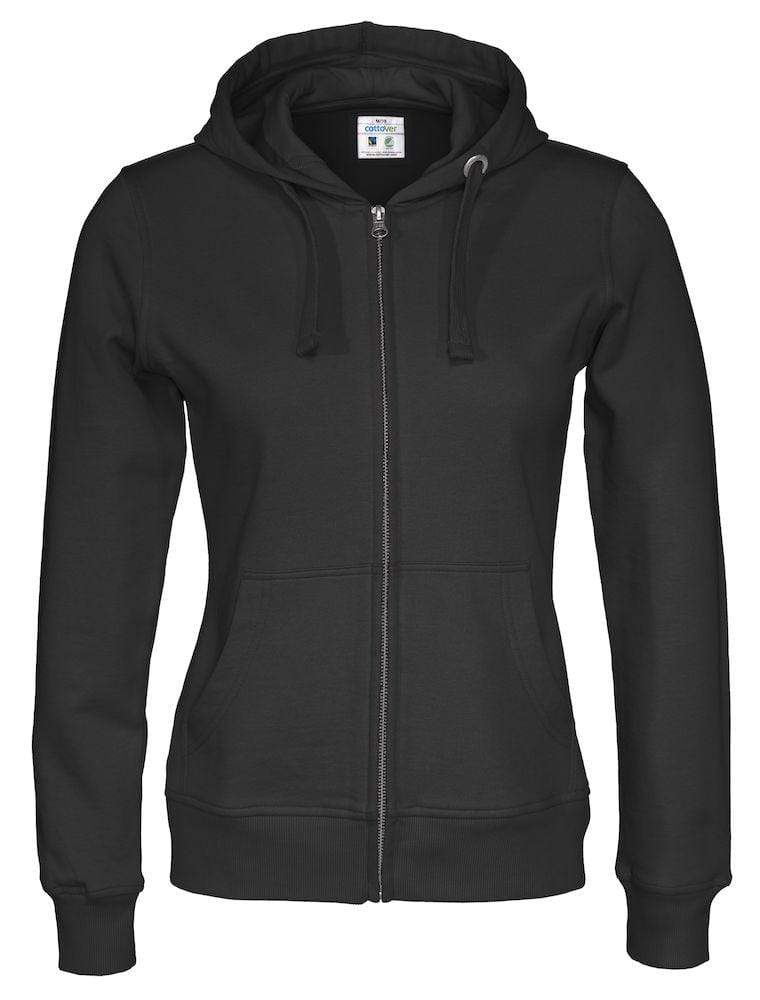 Cottover Damen Hoodie mit Reissverschluss - WERBE-WELT.SHOP