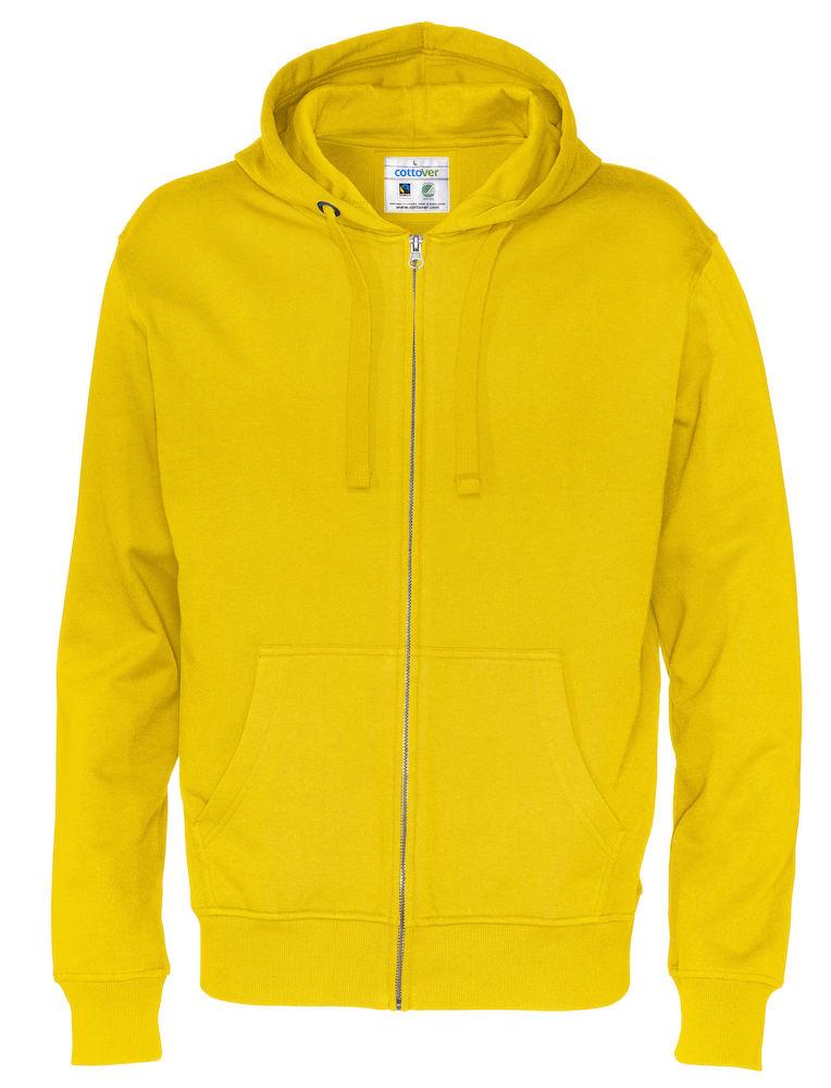 Cottover Herren Full Zip Hoodie Sweatshirt in vielen tollen Farben - WERBE-WELT.SHOP