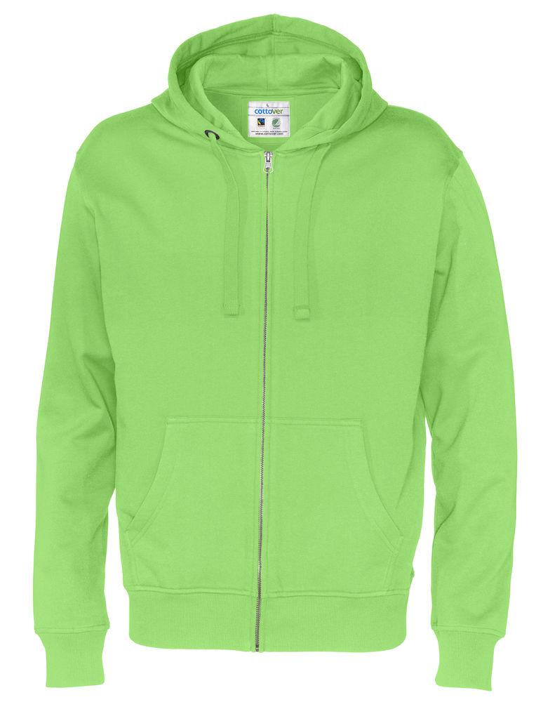 Cottover Herren Full Zip Hoodie Sweatshirt in vielen tollen Farben - WERBE-WELT.SHOP