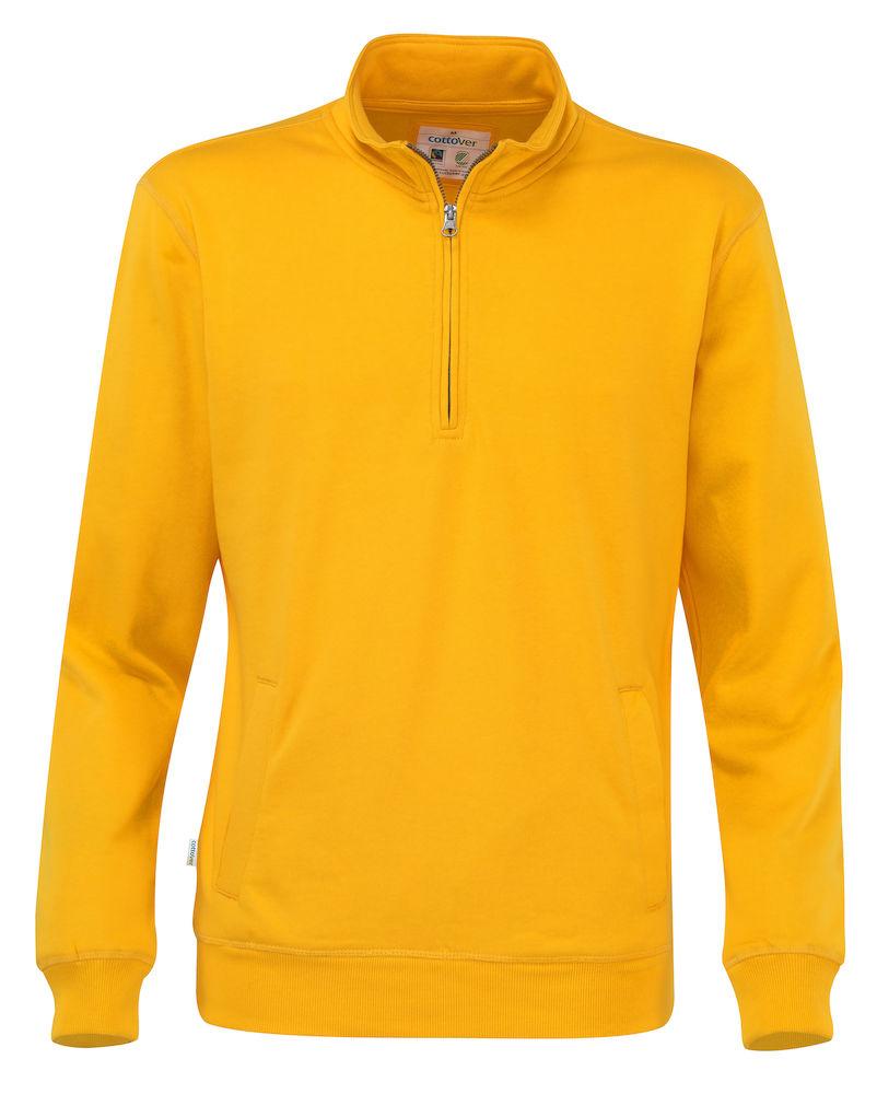 Cottover Unisex Sweatshirt half Zip - WERBE-WELT.SHOP