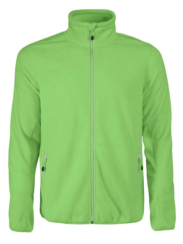 Rocket-Polarfleecejacke mit Seitentaschen, Reißverschlüsse in Kontrastfarbe und dekorativen Flatlocknähten am Ärmel - WERBE-WELT.SHOP