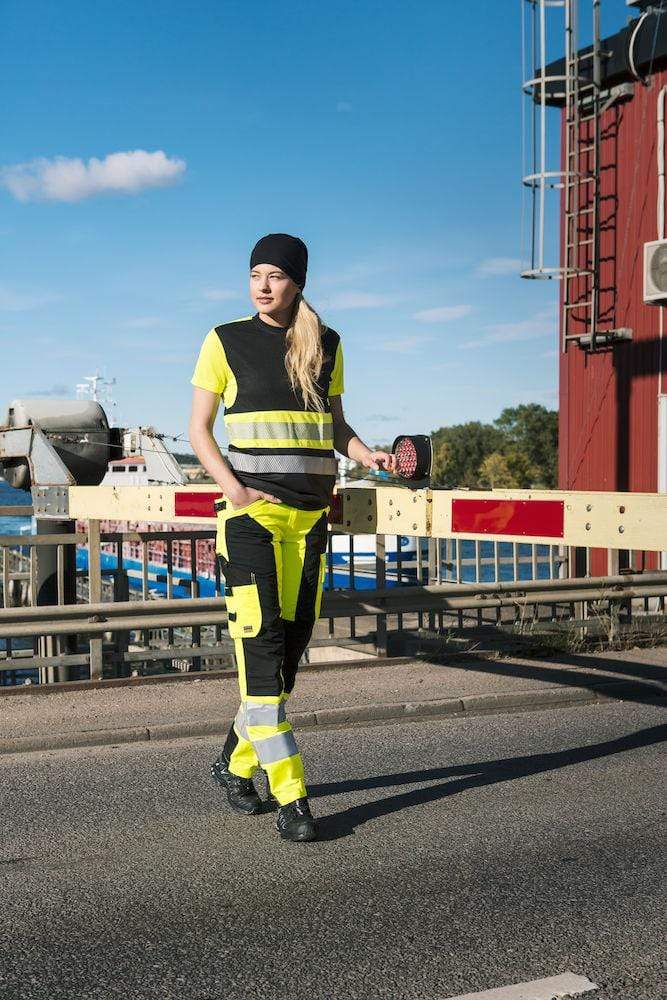 Damen Arbeitshose En Iso 20471 klasse 2 - Warnschutzhose - WERBE-WELT.SHOP