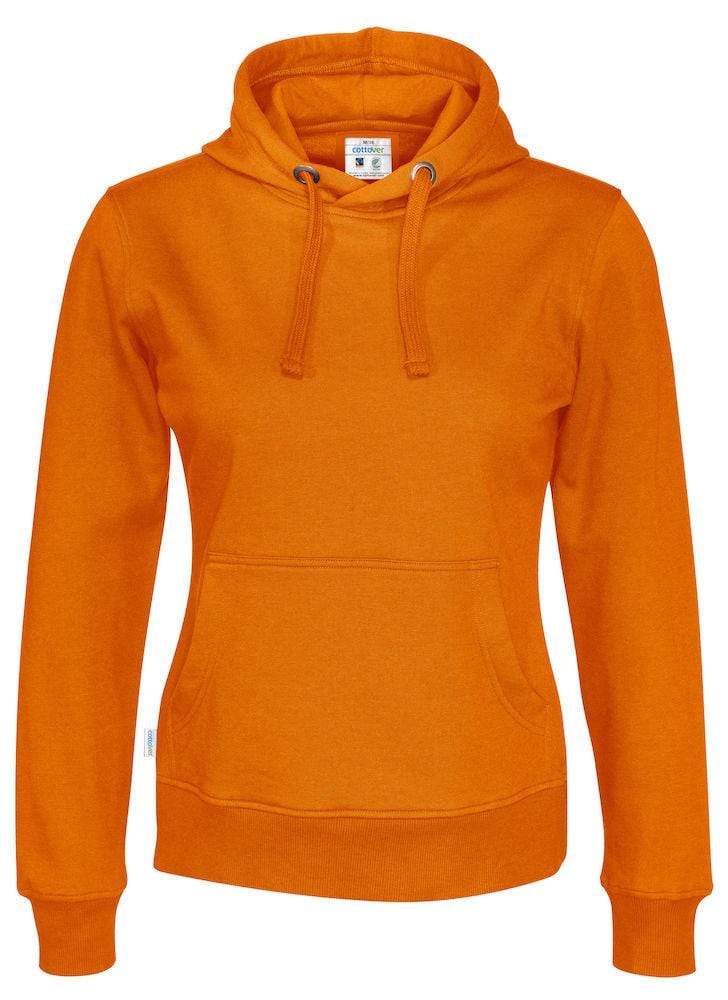 Damen Hoodie mit Kapuzen aus Sweatshirt Stoff-Hood Lady - WERBE-WELT.SHOP