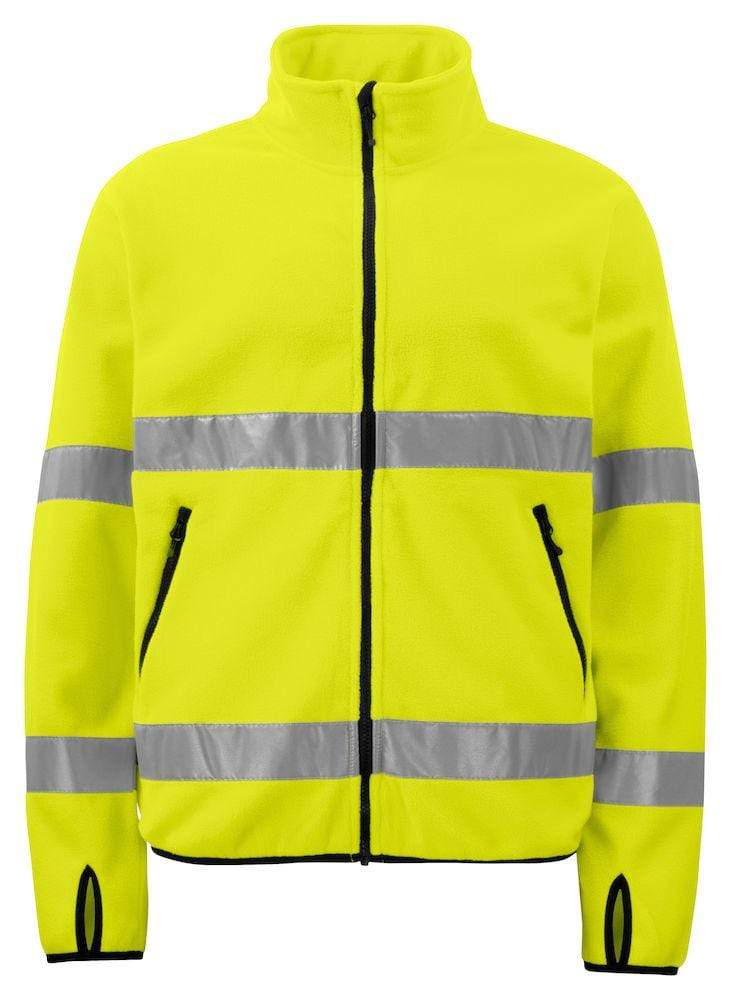 Projob Polarfleece Jacke in Warnschutzfarben- 6327 - EN ISO 20471 KLASSE 3 - WERBE-WELT.SHOP