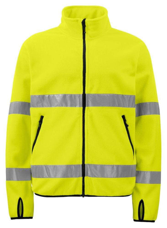Projob Polarfleece Jacke in Warnschutzfarben- 6327 - EN ISO 20471 KLASSE 3 - WERBE-WELT.SHOP