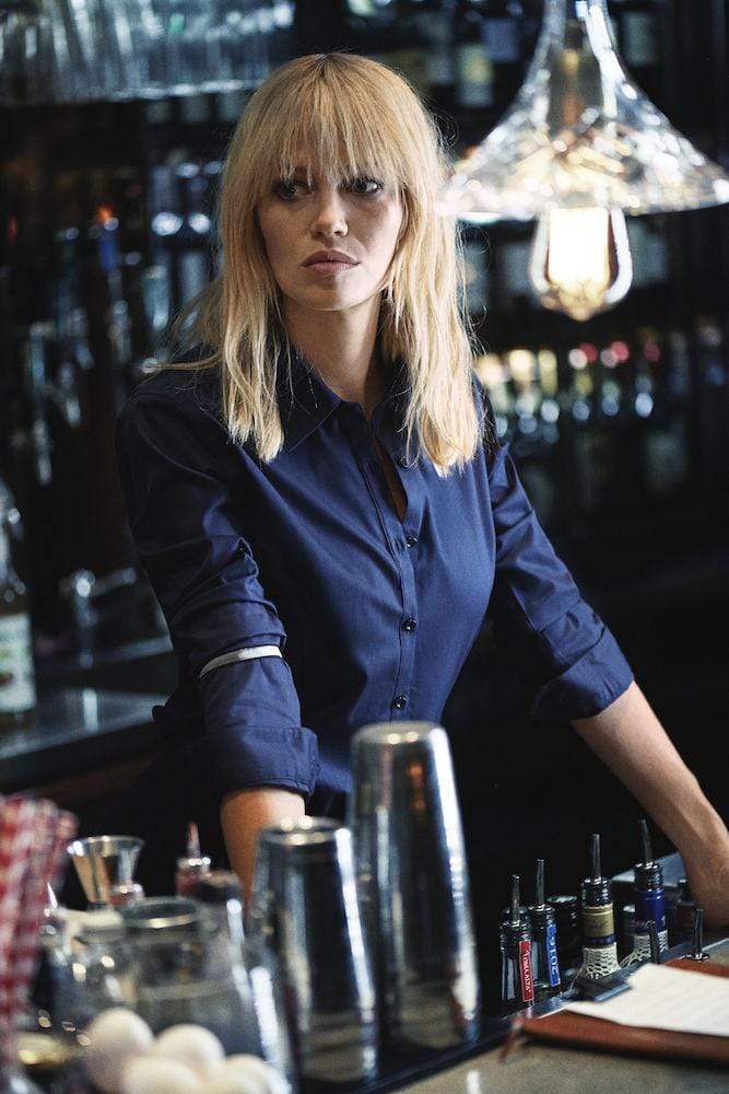 J.Harvest & Frost Damen Button-Up Bluse 'Green Bow 01' - WERBE-WELT.SHOP